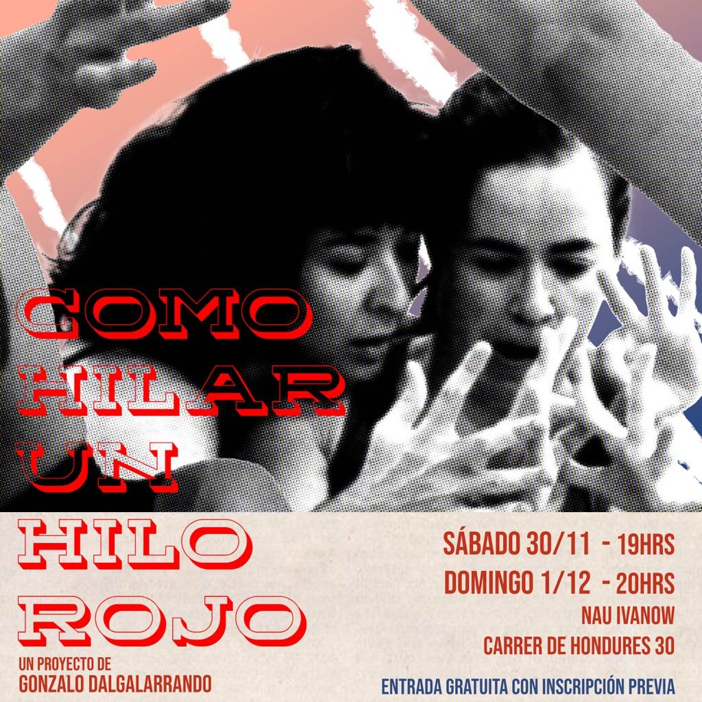 como hilar un hilo rojo